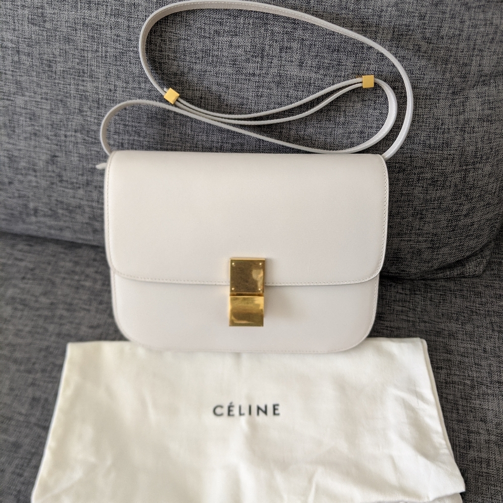 UNBRANDED Liege Calfskin Medium Classic Box Bag